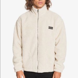 Quicksilver Locals Only Zip-Up Popcorn Sherpa Fleece